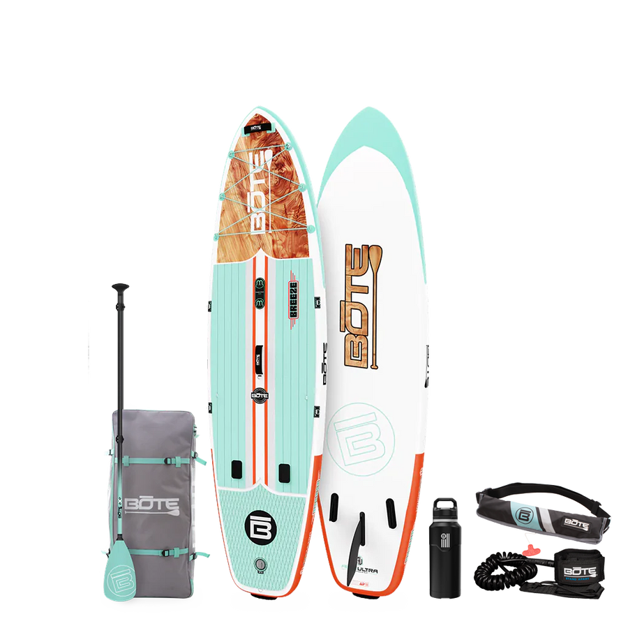BOTE Breeze Aero inflatable stand up paddle board package