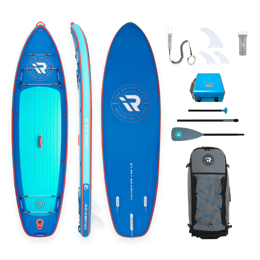 iROCKER Cruiser inflatable paddle board package