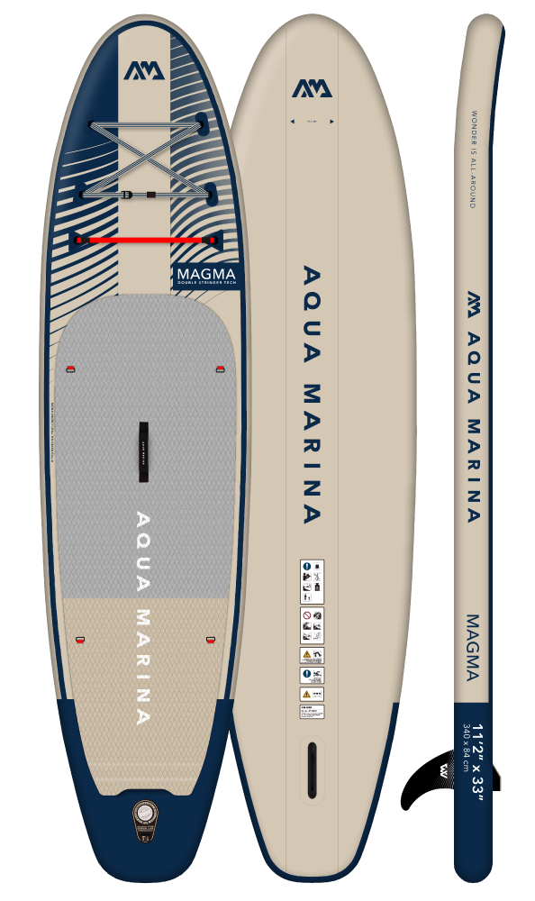 Aqua Marina Magma 11 foot 2 inch inflatable stand up paddle board