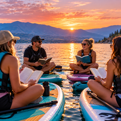 Kelowna Paddle Board Book Reading Club – Monthly