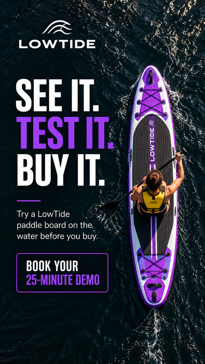 See It. Test It. Buy It. | Kelowna Paddle Board Demo