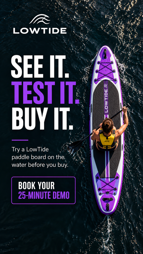See It. Test It. Buy It. | Kelowna Paddle Board Demo