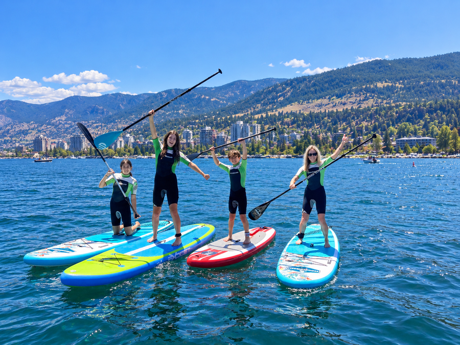 Kelowna Paddle Boarding - Learn to Paddle Senior Class