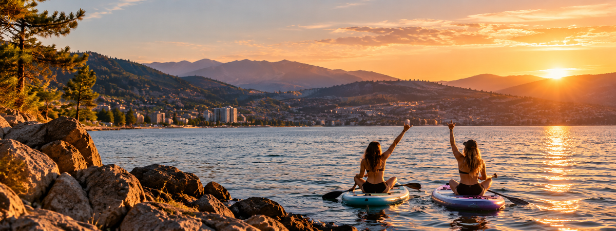 SUPCove inflatable paddle board for Kelowna, BC and Okanagan Lake