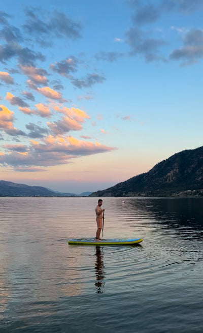 SUPCove inflatable paddle board for Kelowna, BC and Okanagan Lake